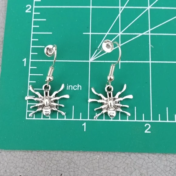 2/$10 Spider Stainless Steel Earrings - Picture 2 of 2